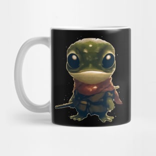 Cute Vintage Ninja frog Mug